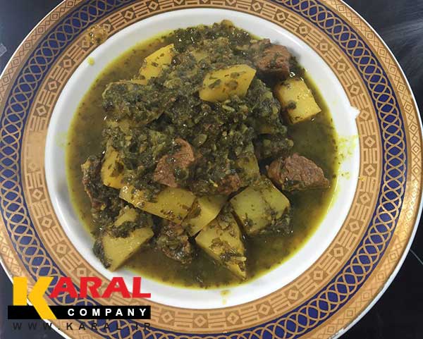 طرز تهیه خورشت آلو گشنیز جنوب در ظروف کارال