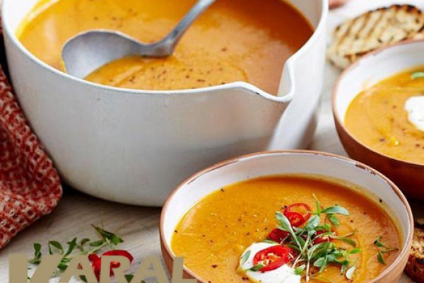 سوپ عدس مجارستانی